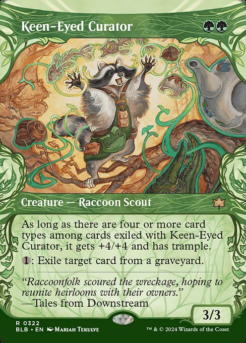 Keen-Eyed Curator (BLB) — Nonfoil