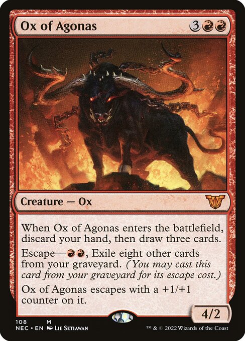 Ox of Agonas (NEC) — Nonfoil