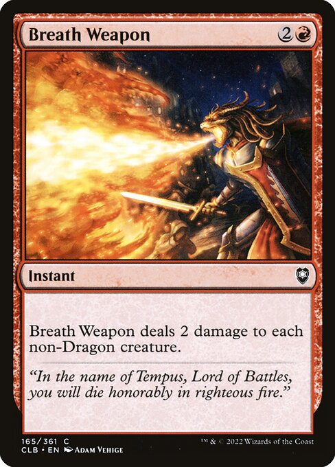 Breath Weapon (CLB) — Nonfoil