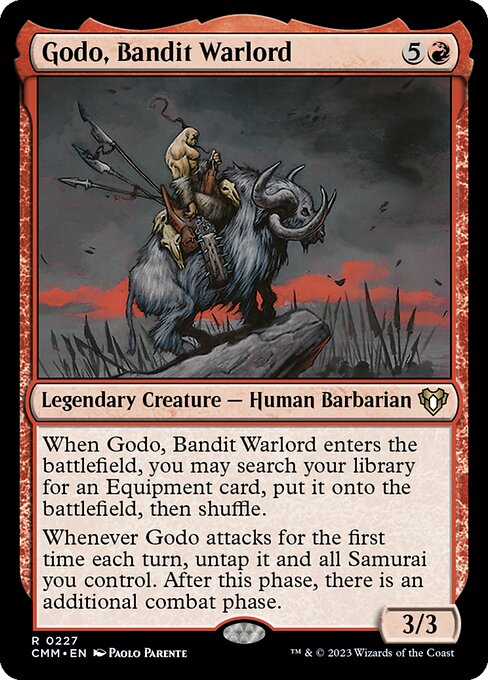 Godo, Bandit Warlord (CMM) — Nonfoil