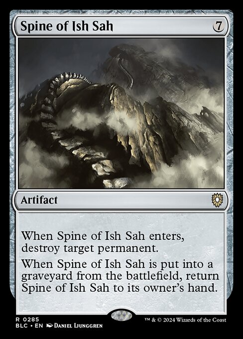 Spine of Ish Sah (BLC) — Nonfoil
