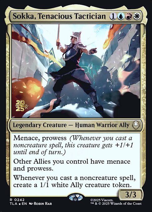 Sokka, Tenacious Tactician (PTLA) — Foil