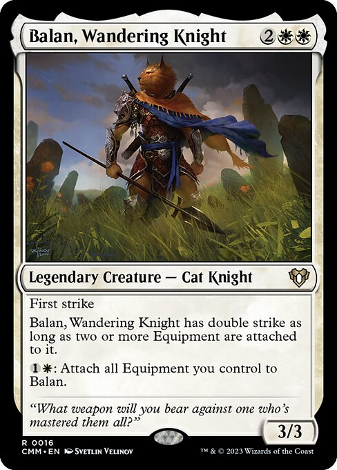 Balan, Wandering Knight (CMM) — Foil