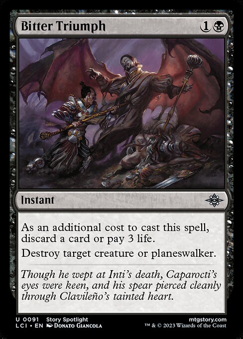 Bitter Triumph (LCI) — Nonfoil