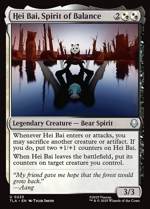Hei Bai, Spirit of Balance (TLA) — Foil