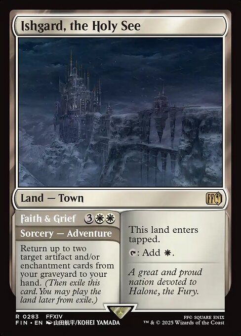 Ishgard, the Holy See // Faith & Grief (FIN) — Nonfoil