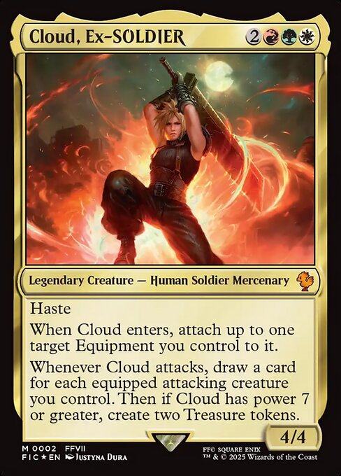 Cloud, Ex-SOLDIER (FIC) — Foil