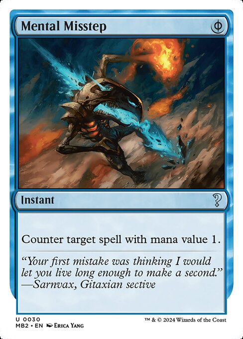 Mental Misstep (MB2) — Nonfoil