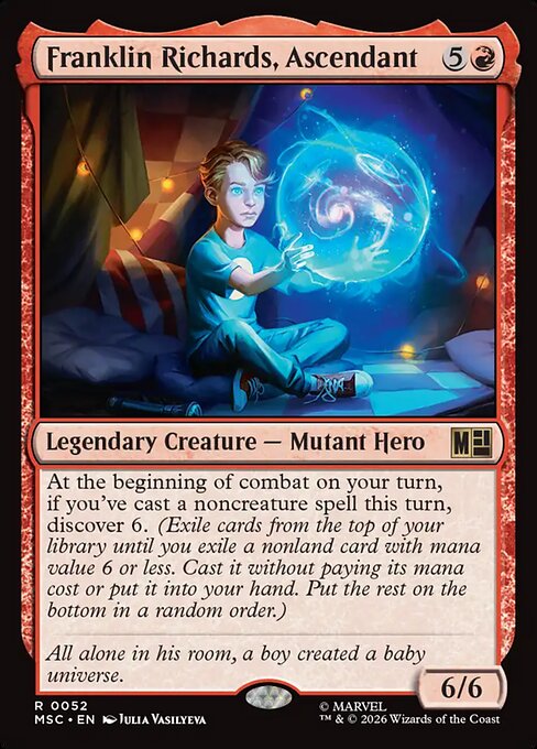 Franklin Richards, Ascendant (MSC) — Nonfoil
