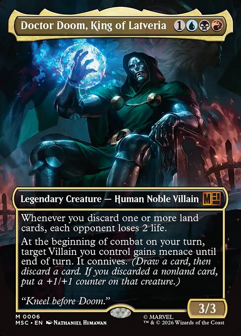 Doctor Doom, King of Latveria (MSC) — Foil