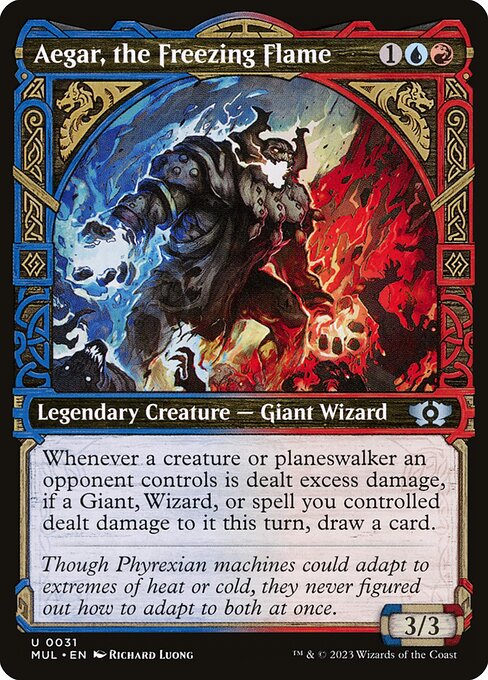 Aegar, the Freezing Flame (MUL) — Nonfoil