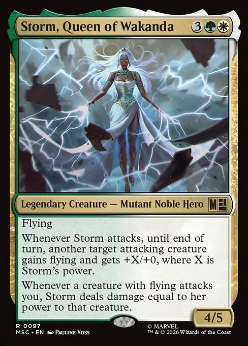 Storm, Queen of Wakanda (MSC) — Nonfoil