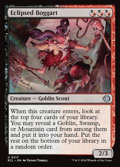 Eclipsed Boggart (ECL) — Nonfoil