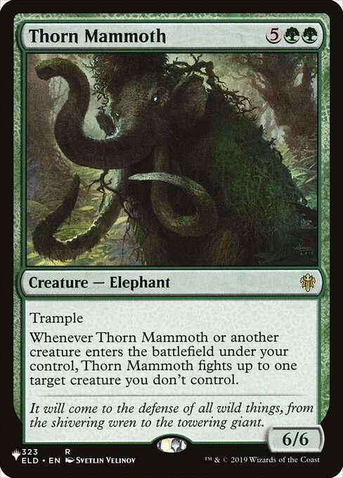 Thorn Mammoth (PLST) — Nonfoil