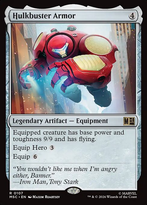 Hulkbuster Armor (MSC) — Nonfoil