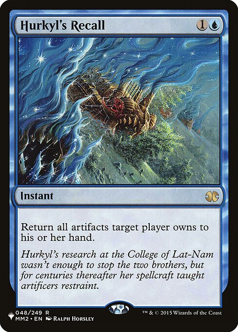 Hurkyl's Recall (PLST) — Nonfoil