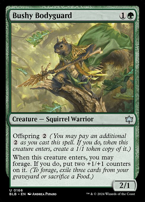 Bushy Bodyguard (BLB) — Foil