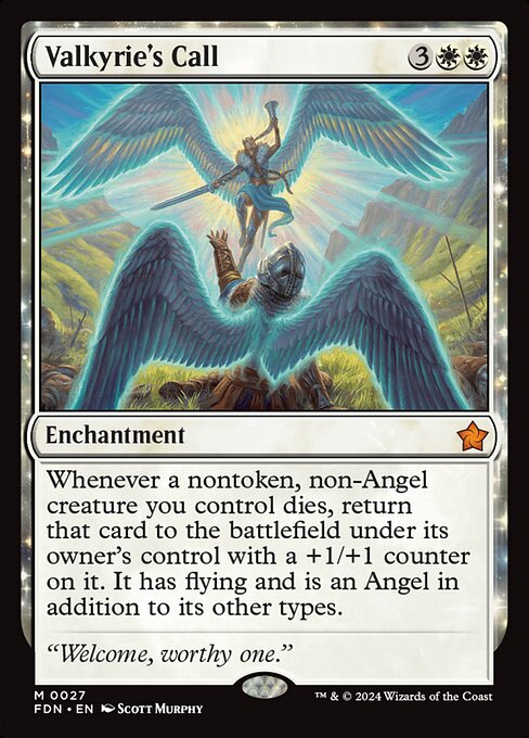 Valkyrie's Call (FDN) — Nonfoil