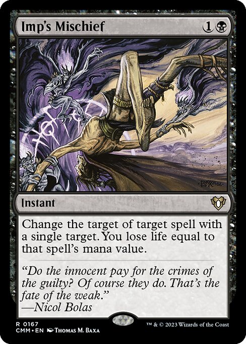 Imp's Mischief (CMM) — Nonfoil