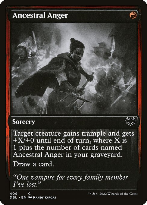Ancestral Anger (DBL) — Nonfoil