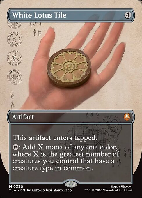 White Lotus Tile (TLA) — Nonfoil
