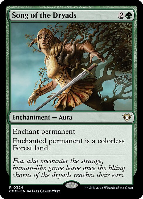 Song of the Dryads (CMM) — Nonfoil