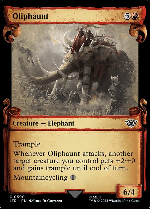 Oliphaunt (LTR) — Foil