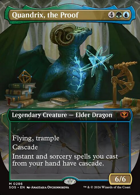 Quandrix, the Proof (SOS) — Foil