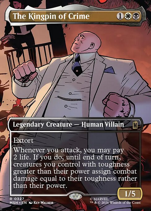 The Kingpin of Crime (MSH) — Nonfoil