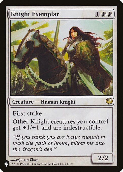 Knight Exemplar (PLST) — Nonfoil