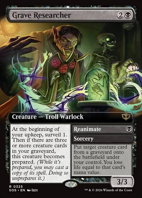 Grave Researcher // Reanimate (SOS) — Foil