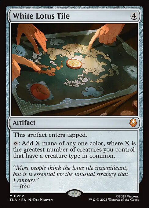 White Lotus Tile (TLA) — Nonfoil