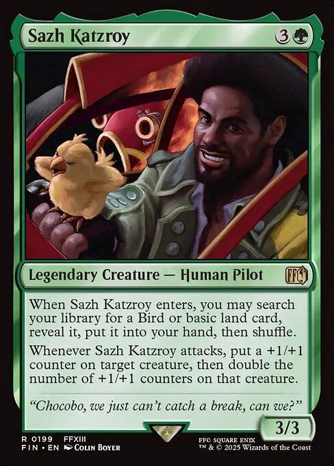 Sazh Katzroy (FIN) — Foil