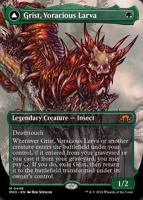 Grist, Voracious Larva // Grist, the Plague Swarm (MH3) — Nonfoil