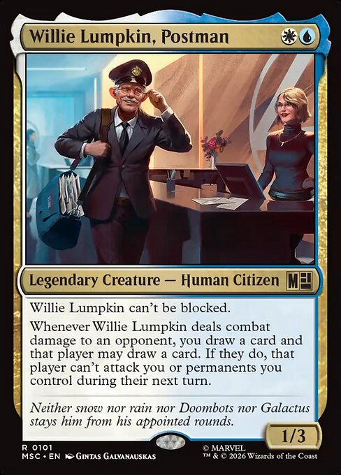 Willie Lumpkin, Postman (MSC) — Nonfoil
