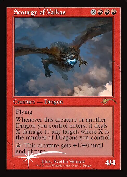 Scourge of Valkas (PF25) — Foil