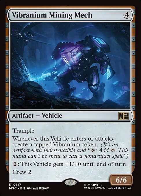 Vibranium Mining Mech (MSC) — Nonfoil