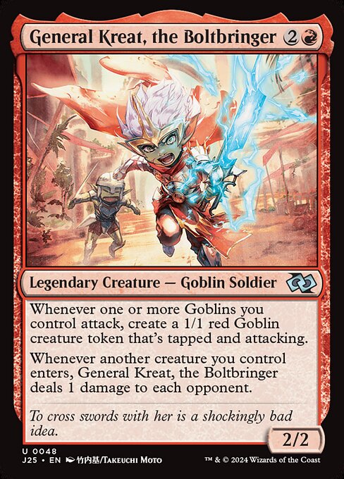 General Kreat, the Boltbringer (J25) — Nonfoil