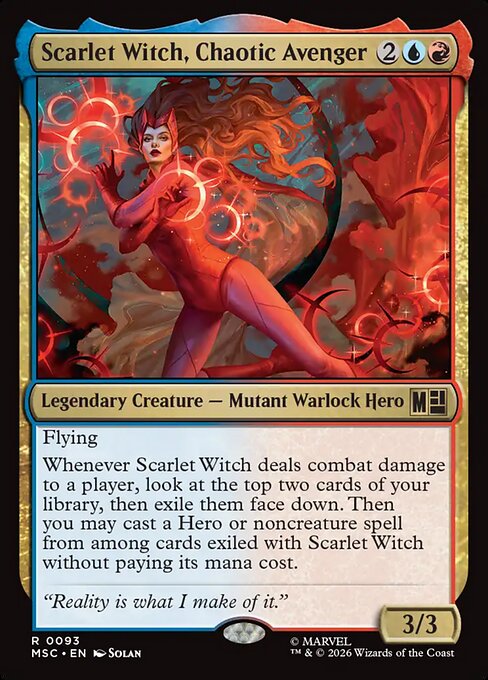 Scarlet Witch, Chaotic Avenger (MSC) — Nonfoil