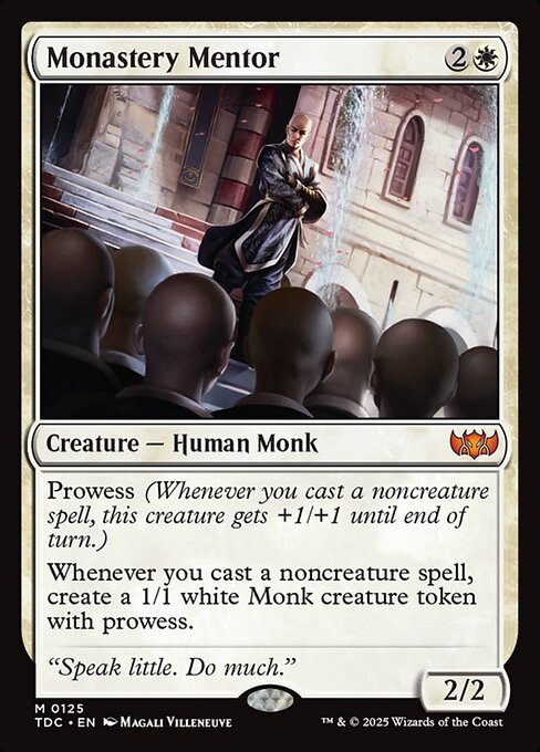 Monastery Mentor (TDC) — Nonfoil