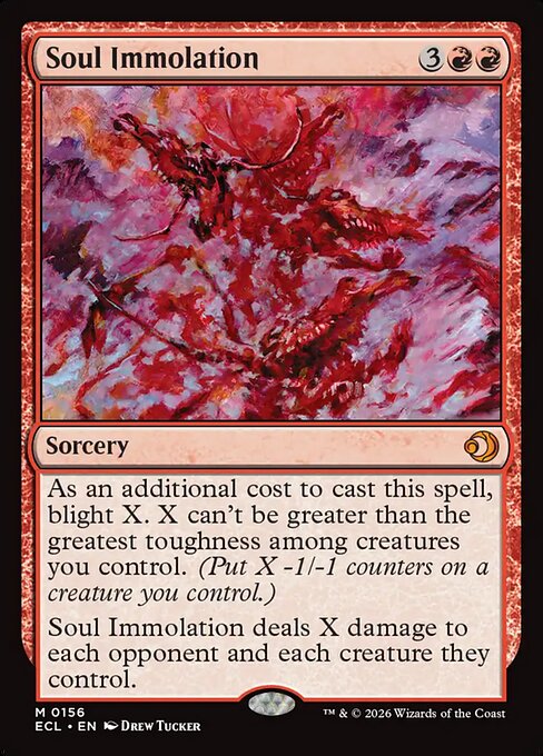 Soul Immolation (ECL) — Foil