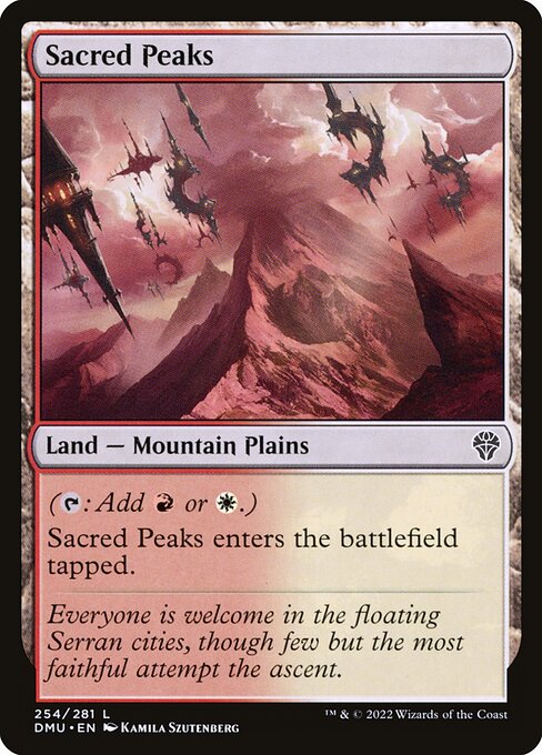 Sacred Peaks (DMU) — Foil