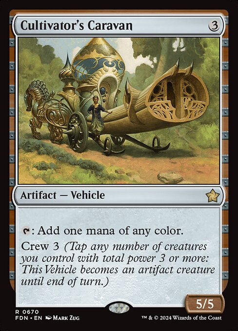 Cultivator's Caravan (FDN) — Nonfoil