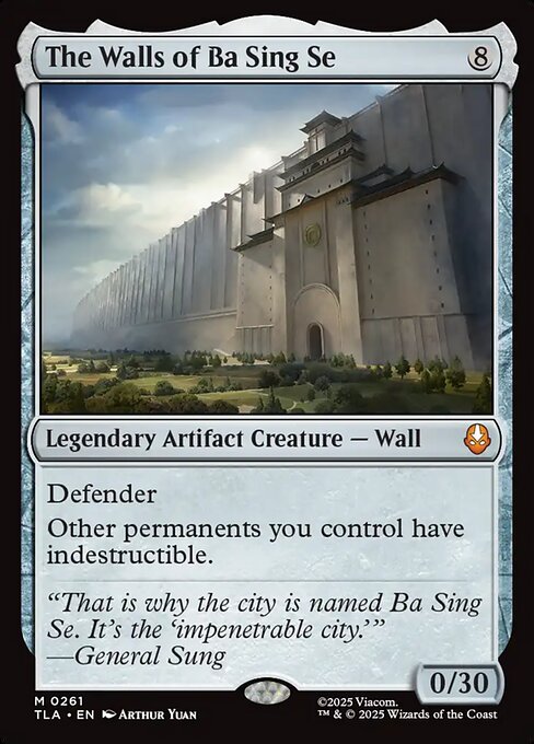 The Walls of Ba Sing Se (TLA) — Foil