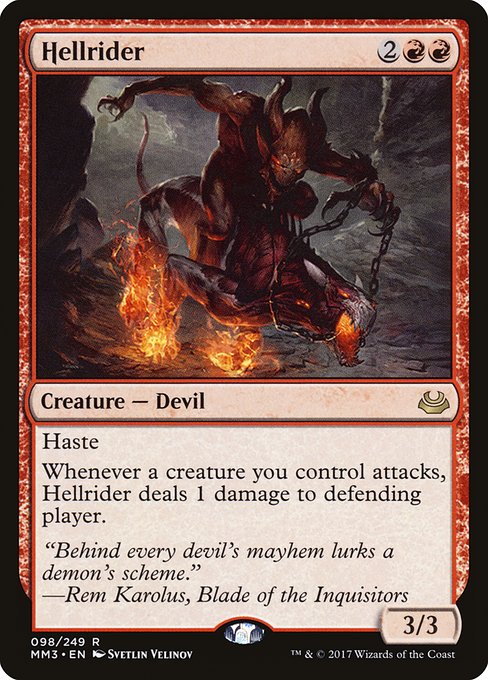 Hellrider (MM3) — Nonfoil
