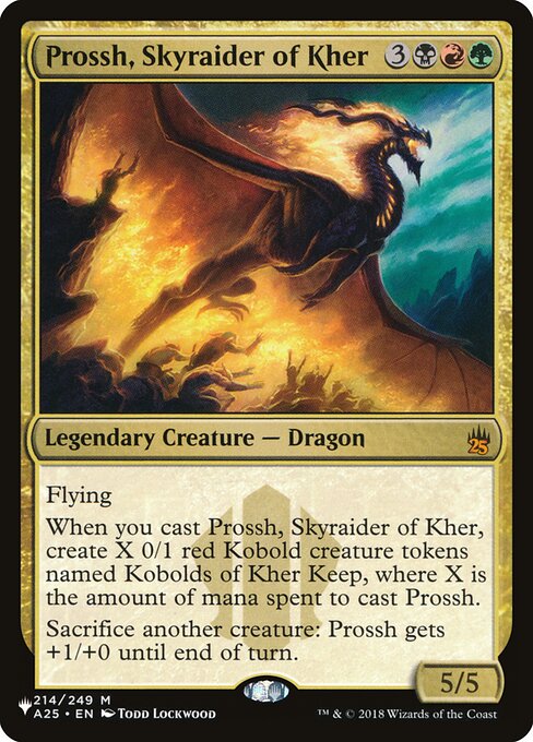 Prossh, Skyraider of Kher (PLST) — Nonfoil