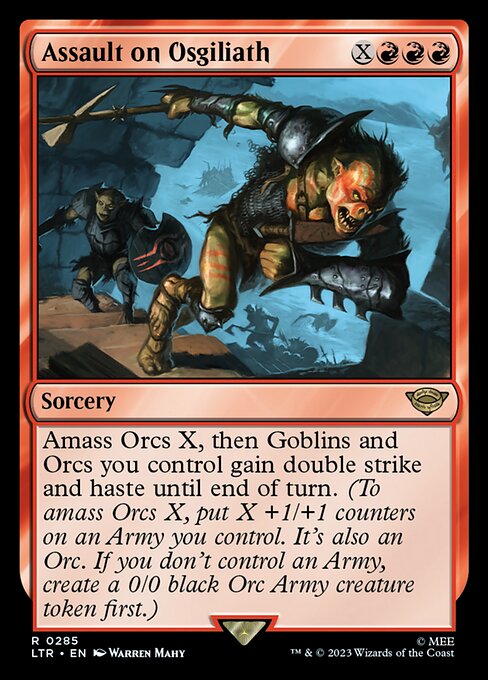Assault on Osgiliath (LTR) — Nonfoil