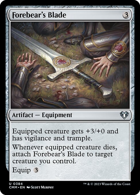 Forebear's Blade (CMM) — Foil