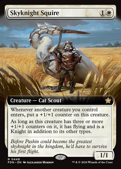 Skyknight Squire (FDN) — Foil