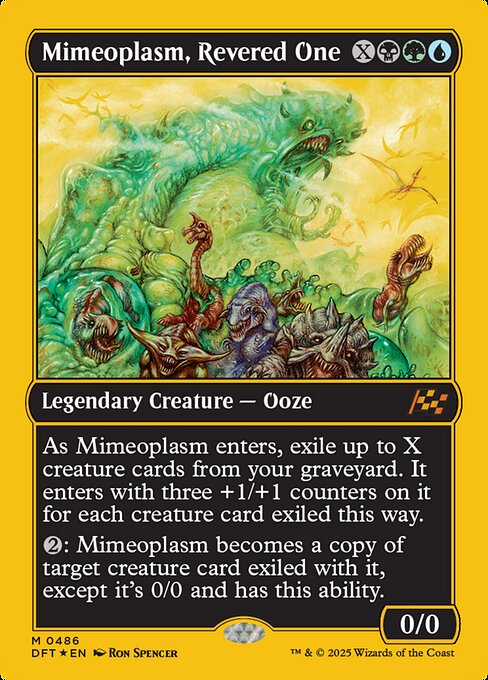 Mimeoplasm, Revered One (DFT) — Foil